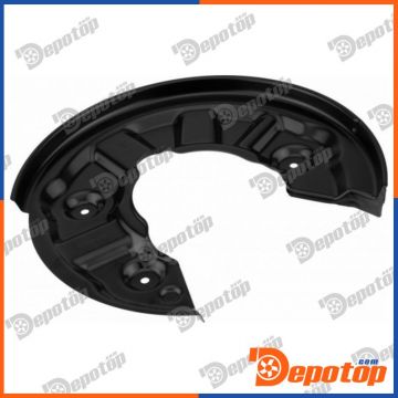 Déflecteur, disque de frein arrière droite pour VW | HTO-VW-080, 9535874